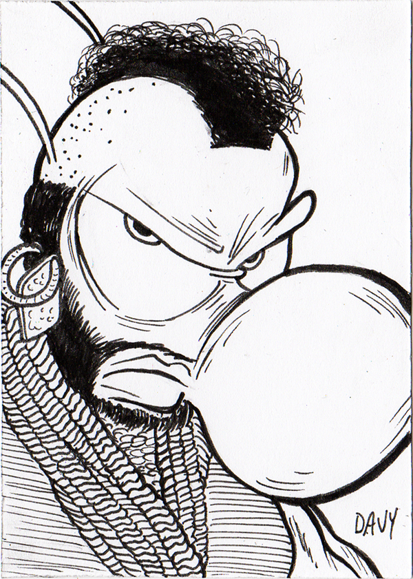 Charmy as Mr. T