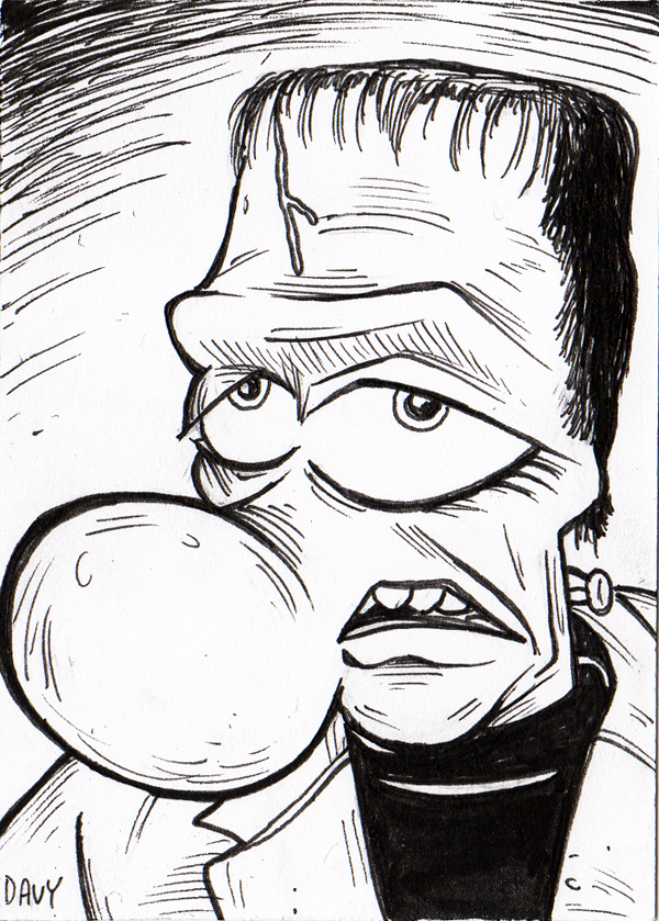 Charmy as Herman Munster