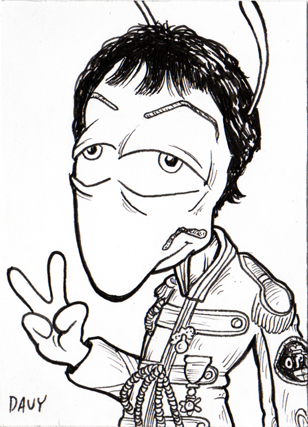 Weaver as Sir Paul McCartney
