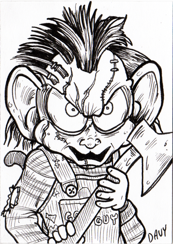 Flimp as Chucky