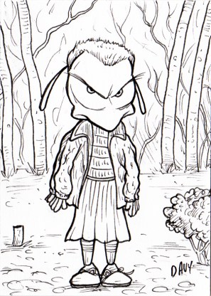 INKtober - Day 21 - Frenchy as Eleven - SHERPA