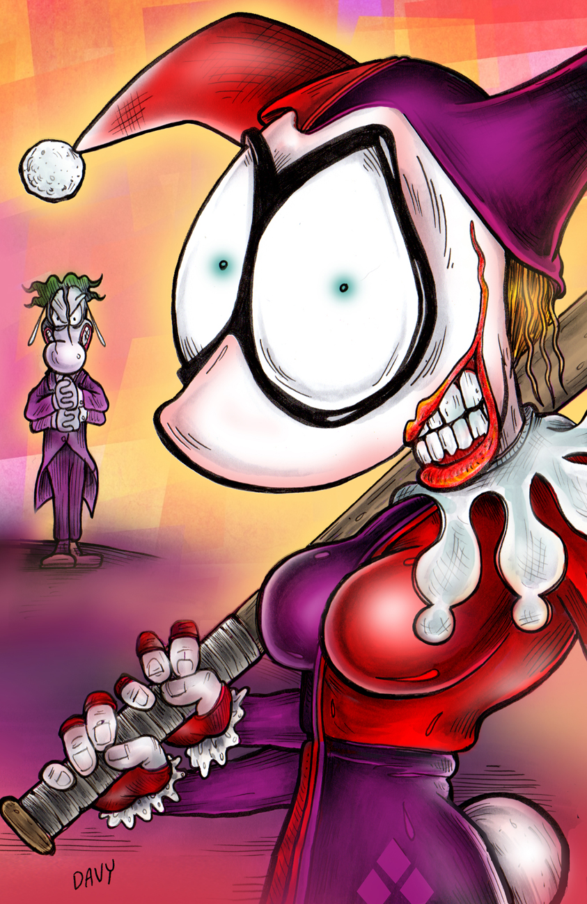 Harley Quinn Poster - FACEBOOK