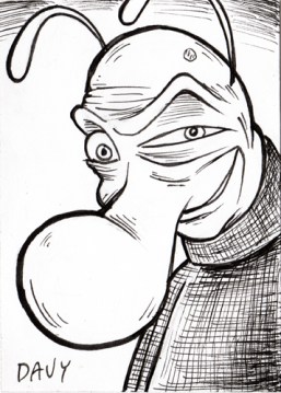 Day 17 - Charmy as Uncle Fester LR