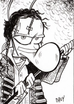 Day 26 - Charmy as Adam Ant LR
