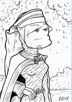 Day 9 - Frenchy as Olivia de Havilland as Maid Marian LR