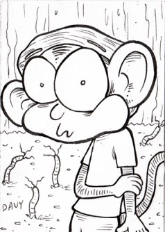 INKtober Day 8 - Flimp as Morty LR