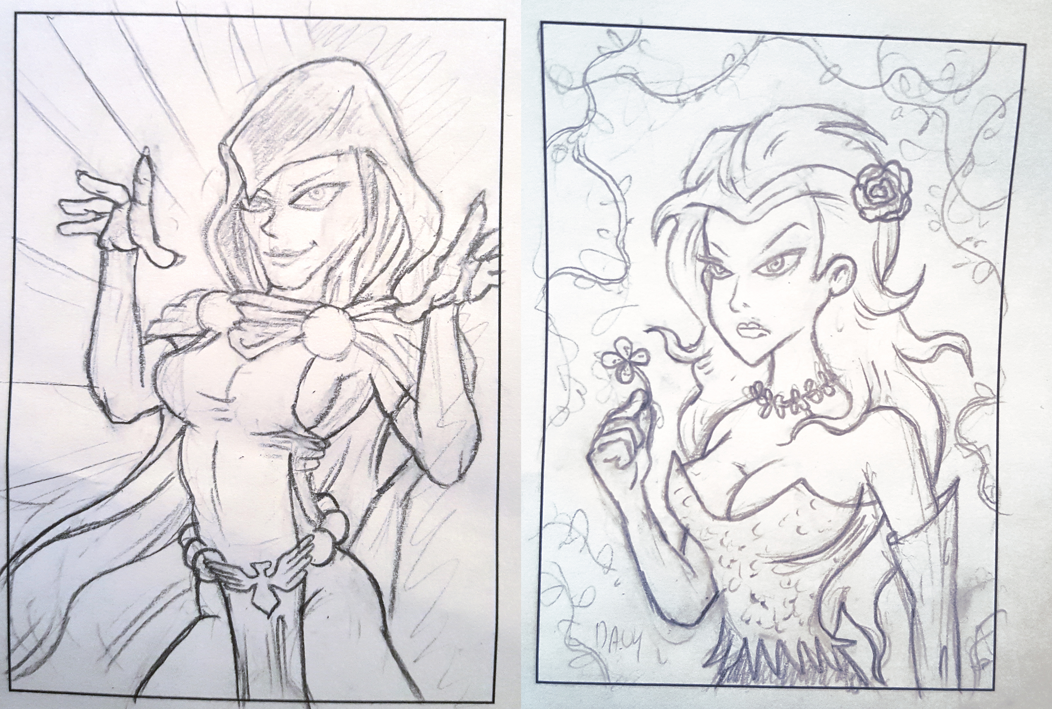 Davy's version of Raven and Poison Ivy.