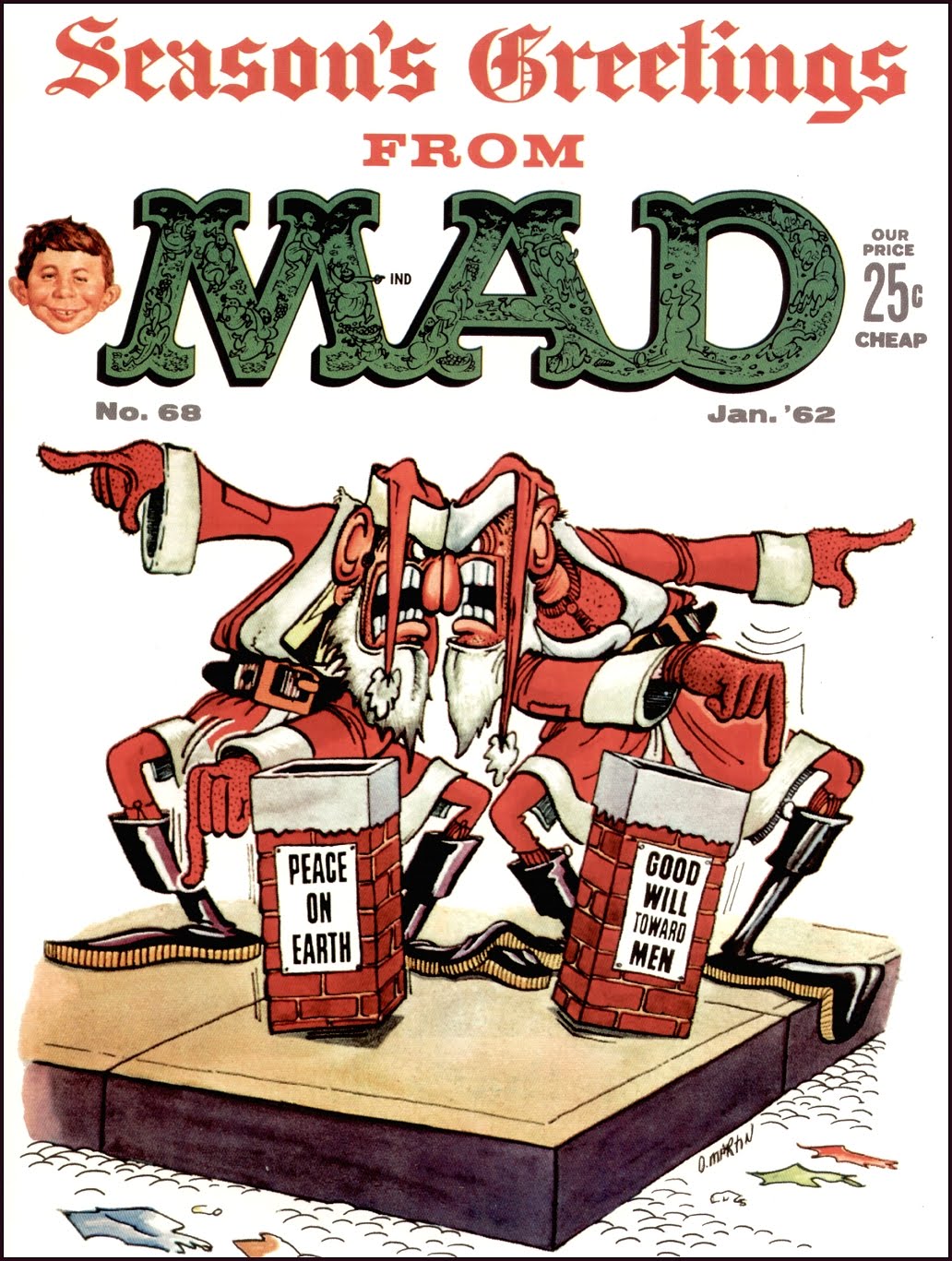 Davy's First Issue of MAD Magazine he ever purchased.