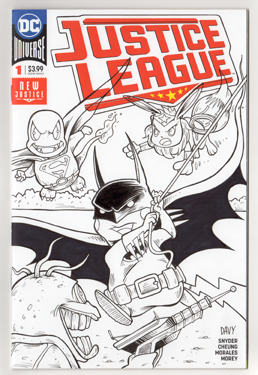 Pokemon as the Justice League inked