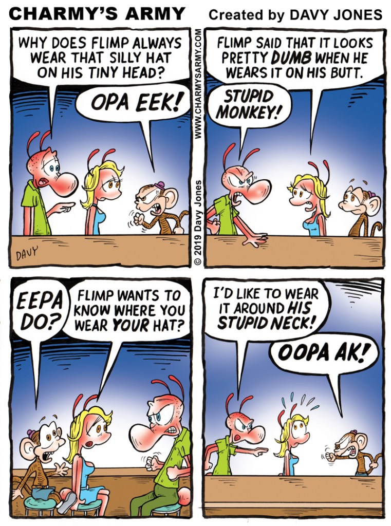 Here is the UNCENSORED version of this week's comic strip!