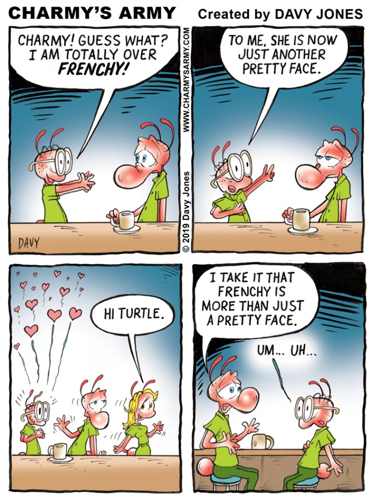 Turtle's crush on Frenchy comes to an end!!!!