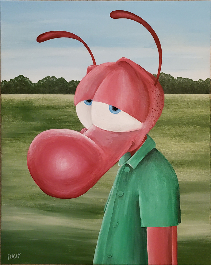 Ant Atomy - Charmy
Acrylic paint on canvas