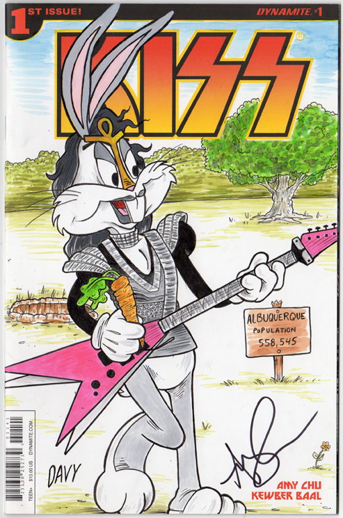 Bugs Bunny as Vinnie Vincent