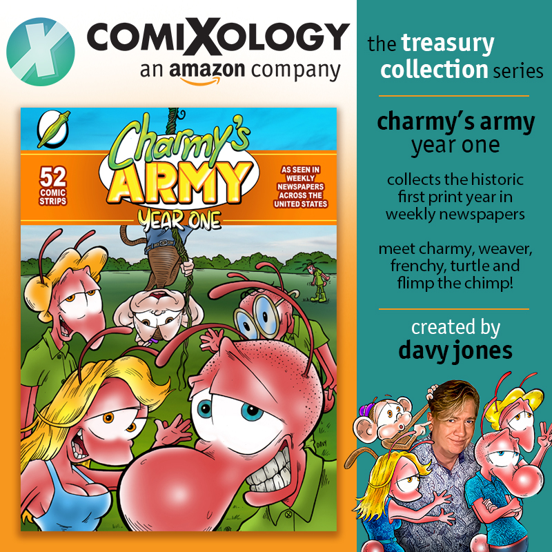 Coming Soon from Comixology.... Charmy's Army - Year One