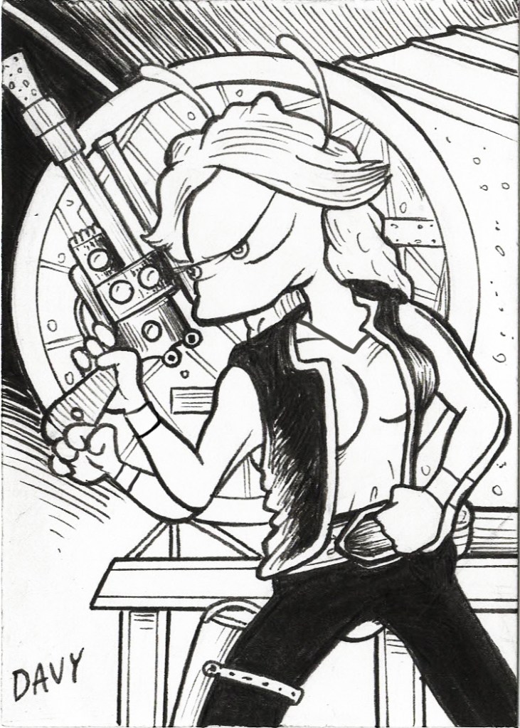 Frenchy French as Han Solo from Star Wars.