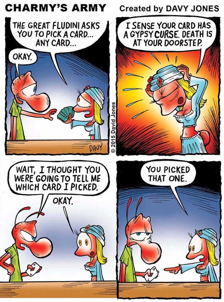 There is no magic in today's comic strip.... SEE WHY!!!!