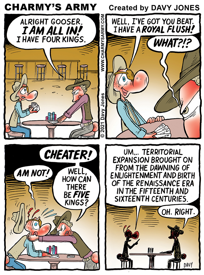 Five Kings Deck Out This Poker&nbsp;Game