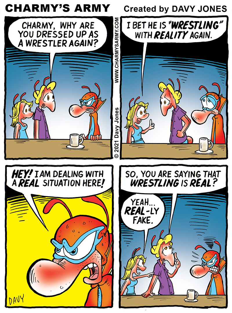 Charmy Wrestles with Reality&nbsp;Again