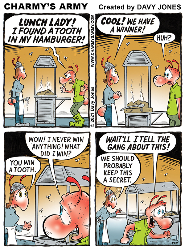 Lunch Lady Thinks Quickly on Her Feet in Today’s Comic&nbsp;Strip