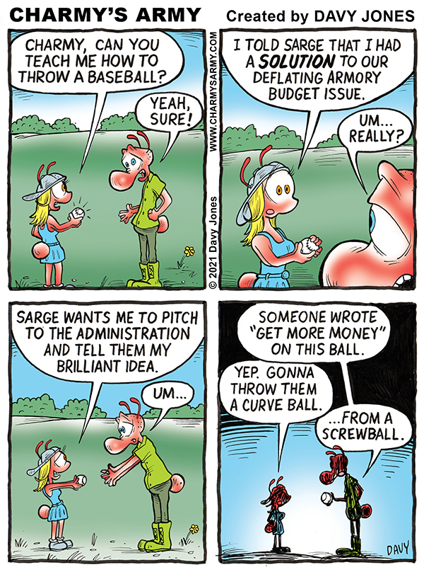 Frenchy Seeks the Perfect Pitch in Today’s Comic&nbsp;Strip