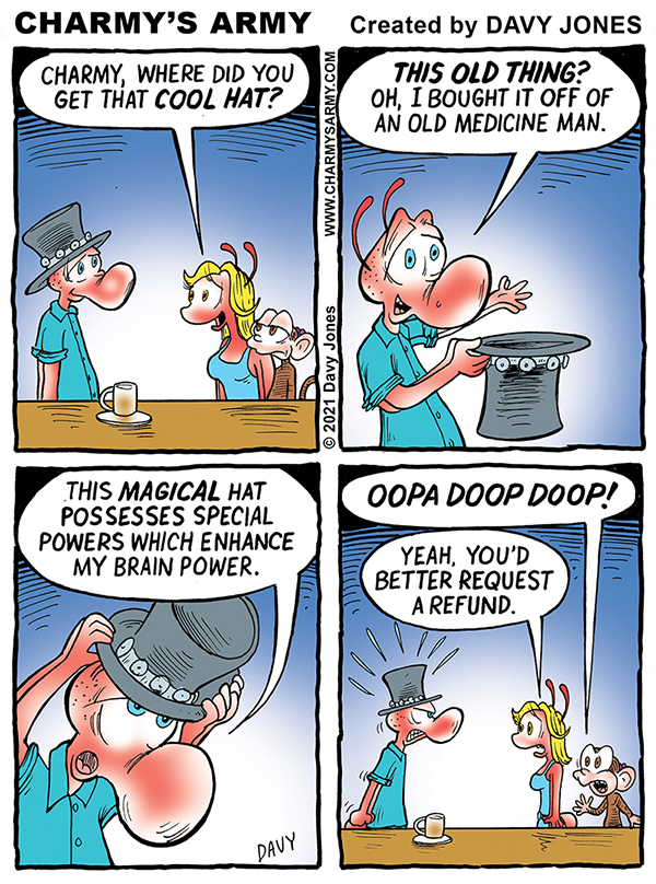Charmy has a Magical Hat in Today’s Comic Strip that Does the&nbsp;Unthinkable