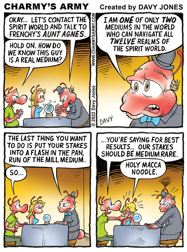 Charmy Questions What’s Real in Today’s Comic&nbsp;Strip
