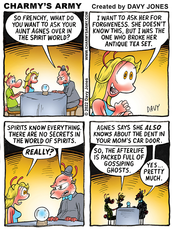 Frenchy Reveals a Deep, Dark Secret in Today’s Comic&nbsp;Strip