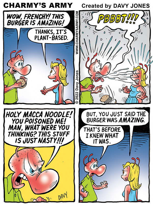 Frenchy tries to Poison Charmy in Today’s&nbsp;Comic