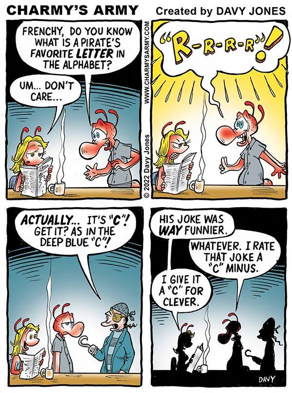Charmy Tells a Terrible Pirate Joke in Today’s Comic&nbsp;Strip