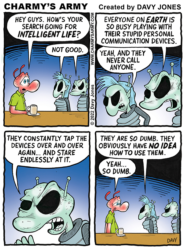 We Search for Intelligent Life in Today’s Comic&nbsp;Strip