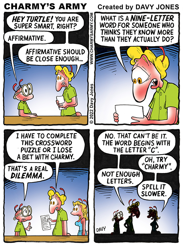 Today’s Comic Strip Tests the Intelligence of Our Cast of&nbsp;Characters