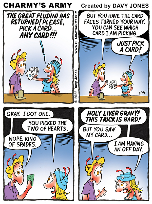 The Great Fludini Performs a Trick that Goes&nbsp;Wrong!