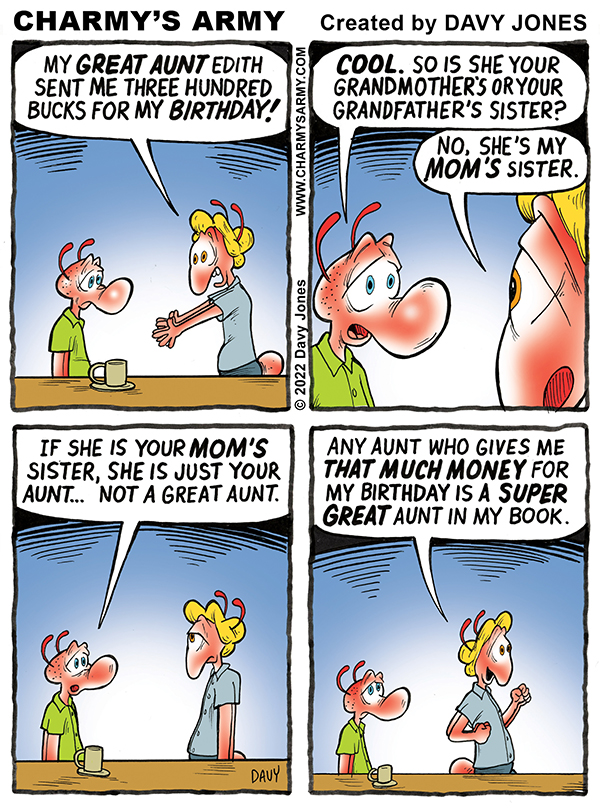 Weaver Receives Free Money in Today’s Comic&nbsp;Strip