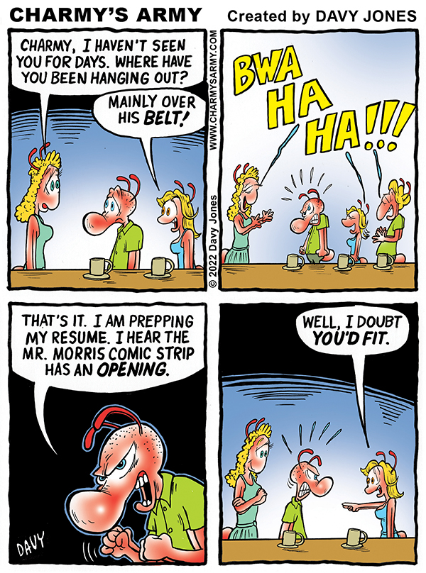 Charmy Wants Out of His Contract in Today’s Comic&nbsp;Strip