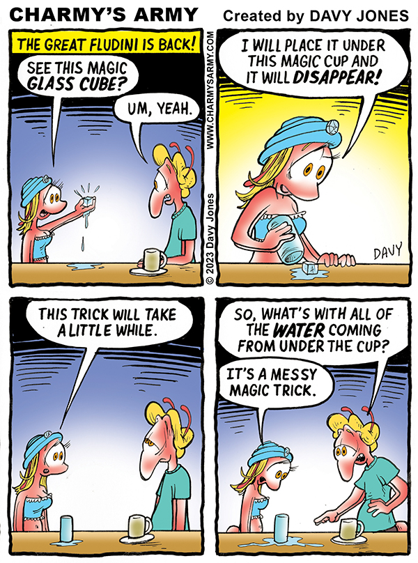 Frenchy is Back as The Great Fludini in Today’s Comic&nbsp;Strip