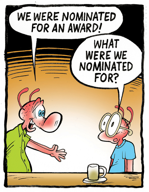 Charmy’s Army is Nominated for a MAJOR AWARD in Today’s Comic&nbsp;Strip