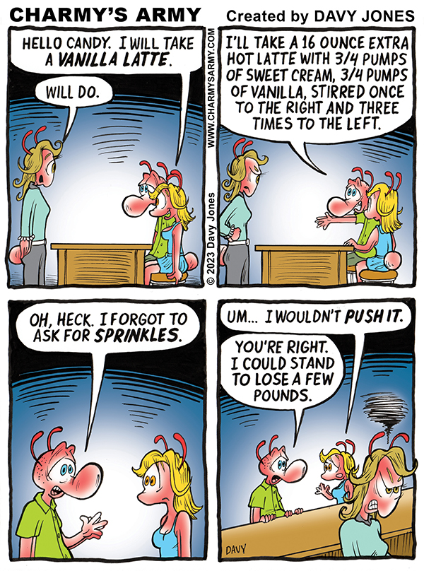 Read the blog for TWO comic strips and the REST OF THE STORY!