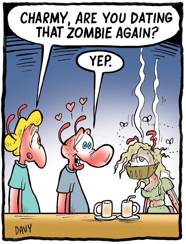 Charmy’s Zombie Girlfriend Returns in an Online Exclusive Comic&nbsp;Strip!