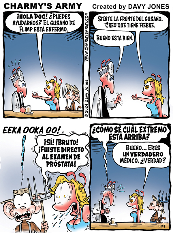 Charmy’s Army la tira cómica – ¡Ahora en&nbsp;español!