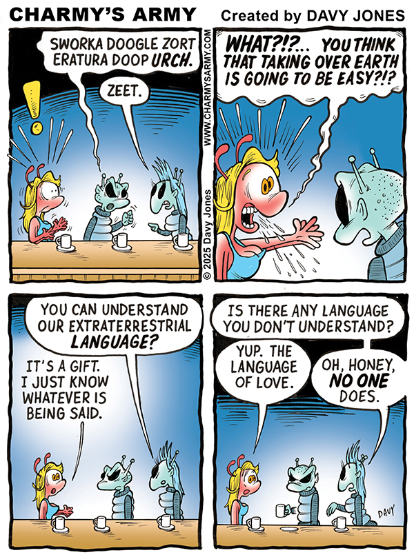March 7, 2025: New Comic Strip from Charmy’s Army the Comic Strip – “World Dummination’” Part&nbsp;1