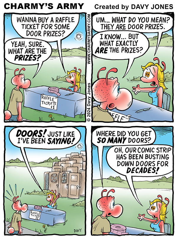 EXCLUSIVE SUBSCRIBER COMIC STRIP: Frenchy French in “Prizes are&nbsp;Locked”