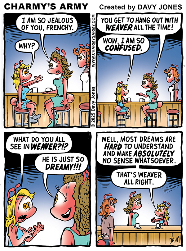 June 26, 2025: New Comic Strip from Charmy’s Army the Comic Strip – “Day&nbsp;Dreamy”