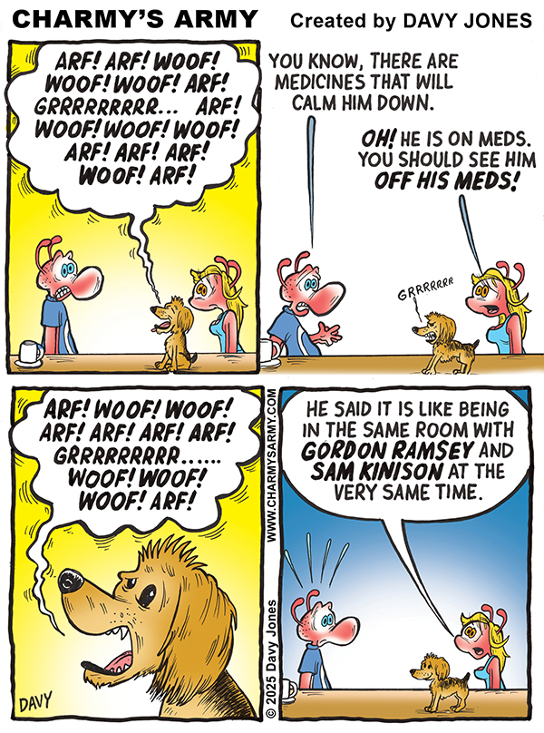 December 12, 2025: New Comic Strip from Charmy’s Army the Comic Strip – “Tim’s Tales and Yogi’s Truth: A Legacy of Love” Comic Strip 3 of&nbsp;6