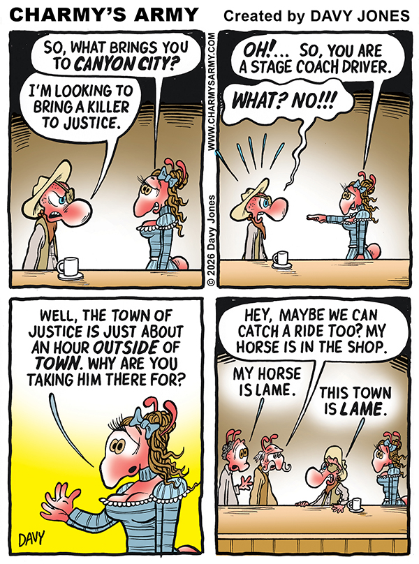 “Gooser Dadburn, The Legend Rises” – A Comic Strip from the Old West – Part 3 of 12