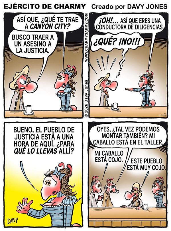 “Gooser Dadburn, La Leyenda Emerge” – Una Tira Cómica del Viejo Oeste – Parte 3 de&nbsp;12