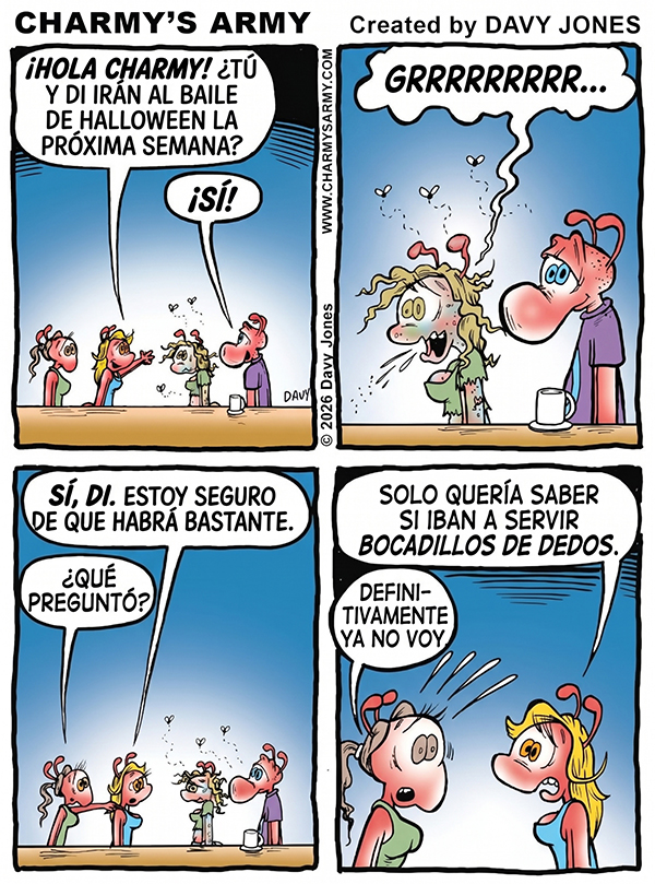 Charmy’s Army: La Fiesta ha Muerto – Entrada 5: Horrores en el&nbsp;Menú